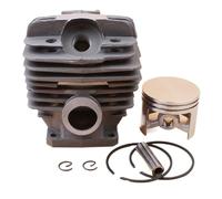 Kit de ensamblaje de pistón de cilindro de reemplazo compatible para 034 036 MS360 MS340 Motor de motor de motosierra 11250201206 1125 020 1206 48 mm