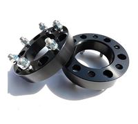 Kit De Ensanchamiento De Espaciadores De Rueda Para Nissan Para Terrano Hubcentric Forged Wheels Spacer 6X139.7 100mm Espaciadores Ruedas para Coche(Negro 2 piezas,30mm)