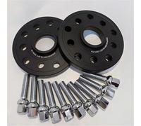 Kit De Ensanchamiento De Espaciadores De Rueda Para VW Para Golf MK7 Para Lavida Para Phaeton Hubcentric Wheels Spacer 5x100 5x112 57,1 Mm Espaciadores Ruedas para Coche(Negro)