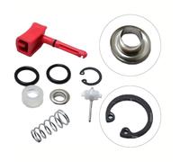 Kit de entrada de aire y conjunto de gatillo 2135-K303 D93 compatible con llave de impacto Ingersoll Rand 2115TIMAX serie 2135, durable Ru