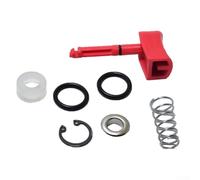 Kit de entrada de aire y conjunto de gatillo D93 compatible con llave de impacto Ingersoll Rand serie 2135, repuesto de construcción de goma de calidad