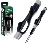 Kit de entrenador de agarre de golf, entrenador de agarre para mano derecha, ayuda de entrenamiento para mejorar la posición de la mano, con diseño ergonómico, mejora la fuerza de agarre,Grey