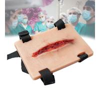 Kit de entrenamiento con torniquete y vendaje de heridas, kit de formación «Stop The Bleed», reutilizable, ejercicios de sutura y control de hemorragias, para clases de medicina
