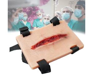 Kit de entrenamiento con torniquete y vendaje de heridas, kit de formación «Stop The Bleed», reutilizable, ejercicios de sutura y control de hemorragias, para clases de medicina
