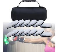 Kit de entrenamiento de agilidad para atletas, entrenamiento profesional en tiempo de reacción con aplicación para entrenadores y entrenadores de fitness, incluye 12 luces