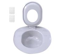 Kit De Entrenamiento De Baño Para Gato - PP 39x36x10cm | Enseña a tu gato a usar el inodoro | De Entrenamiento Reutilizable | Orinal Extraíble Para Gatito, Casa, Autocaravana, V