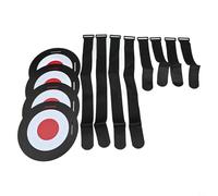 Kit de entrenamiento de fútbol con correas ajustables para mejorar la habilidad y el desarrollo de la memoria muscular (juegos de 4 piezas)