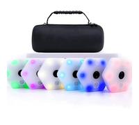 Kit de entrenamiento de luces de reacción de agilidad, entrenamiento de velocidad y reflejo para boxeo, 8 luces con aplicación para mejorar el enfoque y la agilidad para todas las edades