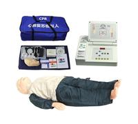 Kit de entrenamiento de maniquí de enfermería RCP, cuerpo completo, simulador de primeros auxilios, simulador de maniquí para el cuidado del paciente, práctica de enfermería para el aula