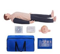 Kit de entrenamiento de maniquíes de reanimación cardiopulmonar, maniquíes profesionales de primeros auxilios para aulas o centros de investigación