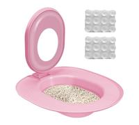 Kit de Entrenamiento para el baño de | de Caja de Reutilizable para higiene | Asiento de Entrenador, solución de Cuidado de Mascotas, Uso fácil, Constructor de Confianza, alternati