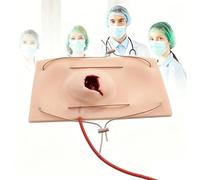 Kit de entrenamiento para el taponamiento de heridas, kit de formación «Stop The Bleed», simulador de control hemostático, escena simulada de hemorragia por traumatismo en muslo y brazo para la prácti