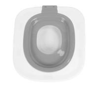 Kit de Entrenamiento para Gatos, Entrenador de Inodoro Reutilizable, de Entrenamiento extraíble, Entrena a tu Gato para Usar el Inodoro, de Entrenamiento para Gatos para la (Gray)