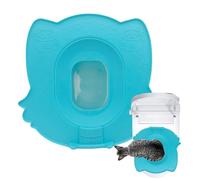 Kit De Entrenamiento Para Ir Al Baño Para Gatos, Integración De Diseño Divertido, 41x39x3,5 Cm, Kit De Entrenamiento Para Asiento De Inodoro Para Gatos, Para Ir Al Baño Para Mascotas, Solución D