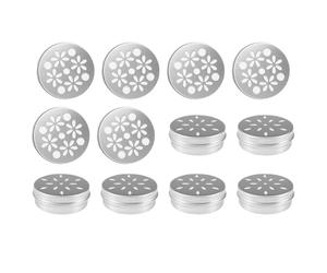 Kit de entrenamiento para perros, 12 piezas de aluminio Scent Tins Set, contenedores de metal resistentes a las mordazas, herramientas portátiles de trabajo de nariz canina, accesorios de