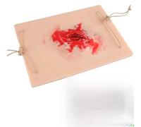 Kit De Entrenamiento para Vendaje De Heridas En El Muslo, con Hebilla Ajustable, Diseño Realista Mejorar Rápidamente Las Habilidades. Diseño Portátil para Uso Docente Y Hospitalario