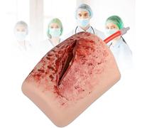 Kit de entrenamiento para vendaje de heridas en el muslo, simula el vendaje de heridas y el uso de torniquetes, reproduce con gran realismo la herida en el muslo y la escena de hemorragia