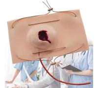 Kit de Entrenamiento Stop The Bleed, Modelo de Control de Hemostasia de Simulador de Heridas Realista, Escena de Sangrado de Traumatismo Simulado de Muslo y Brazo para Práctica de Primeros Auxilios