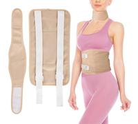 Kit de envoltura de aceite orgánico, kit de envoltura de aceite orgánico reutilizable para cintura y cuello, almohadillas de compresión a prueba de fugas de aceite esencial con correas ajustables, 2