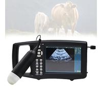 Kit de escáner de ultrasonido con sonda convexa de 3,5 MHz para diagnóstico veterinario de embarazo en ganado y mascotas