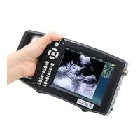 Kit de escáner portatil ultrasonido veterinario, probador embarazo mano para animales de granja, Detector Ultrasonido Veterinario,Pantalla LED 5.6" Con Sonda 3.5 Mhz,Para Gestación En Cerdas Y Ovejas
