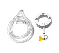 Kit de escape aire acondicionado adaptador tubo magnético transparente | Kit de drenaje para aire acondicionado de ventana, para casa, salón, habitación, sótano, apartamento, caravana, comercial