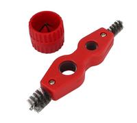 Kit de escariador y pulido de tuberías de cobre |Mango de plástico resistente y componentes de acero aleado |Herramienta para el mantenimiento de tuberías: instalación,