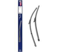 Kit de Escobillas Limpiaparabrisas Planas DENSO (DF-151), 2 Unidades 700/700mm - Silenciosas y Duraderas con Diseño Aerodinámico - Escobillas Limpiaparabrisas OEM
