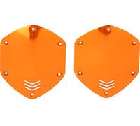 Kit de escudos de metal para auriculares circumaurales V-MODA Crossfade - Sun Orange