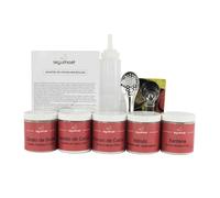 Kit de Esferificación Cocina Molecular Completo para Esferificación Directa e Inversa con Alginato, Calcio, Xantana, Citrato, Lactato y Utensilios para Perlas y Caviar Gastronómico