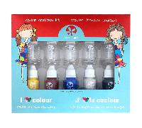 Kit de esmaltes de uñas SunCoat Girl Color Creation (5 x 12 ml)