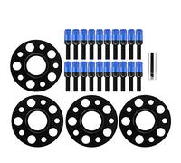 Kit de Espaciador de Rueda, Modificación de Aluminio 5x112mm Hub Bore Adaptador de Rueda para Accesorios de Automóviles(azul)