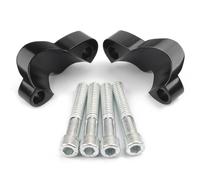 Kit De Espaciador Elevador Manillar 2" Extensión Bloque Elevación Barra CNC 1" para Harley Sportster 48 XL 1200X 1200XS 2010 En Adelante
