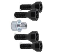 Kit de espárragos para Ruedas, Pernos de Rueda, Tuercas de Seguridad, Llave de espárrago, Accesorios 36136786419 para BMW 850i 850CSi 850Ci 750iL 740iL 740i 735iL