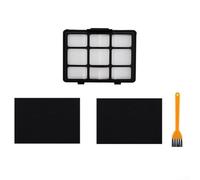 Kit de esponja de filtro de repuesto para aspiradora EUREKA NEN170 con recipiente en bolsa con HEPA lavable y filtros de entrada para mejorar la captura de polvo y extender el uso del filtro (A)