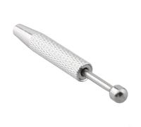 Kit de esponja de limpieza de alta densidad para placas base de teléfonos móviles, PCB, reparación de chip IC - 50 piezas con herramienta de agarre, plata y blanco, 10 x 10 mm