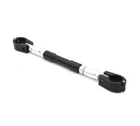 Kit de estabilizador de dirección de Abrazadera De Manillar Aleación Aluminio 7/8" Barra Transversal Ajustable Puños Equilibrio Viga(Black)