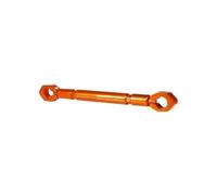 Kit de estabilizador de dirección de Extensor De Manillar Equilibrio Reforzado 22 Mm Soporte Montaje para Teléfono GPS Y Foco(Orange)