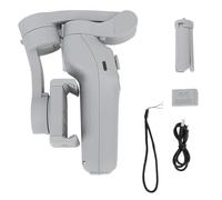 Kit de estabilizador de teléfono inteligente de mano, sin vibración, grabación de video plegable de 3 ejes con módulo de seguimiento automático de rostro AI para vloggers,