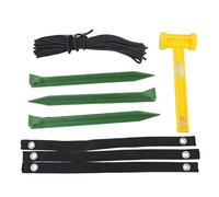 Kit De Estacas Para áRboles, De Soporte Para áRboles Resistente a La Intemperie Y De Alta Resistencia Para Estabilizar Inclinados Y Con Función De Protección Contra El Viento, Con Dise