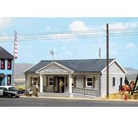 Kit De Estación De Policía De EE. UU. OO (1:76) / HO (1:87) Busch 9731