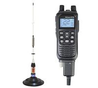 Kit de estación de Radio CB portátil PNI Escort HP 82, multiestándar, 4 W, 12 V, Am-FM con Antena CB PNI ML70 con imán