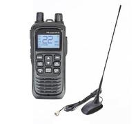 Kit de estación de Radio CB portátil PNI Escort HP 92 multiestándar 4W, 12-24V Am-FM con Antena CB PNI Extra 48 con imán