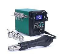Kit de estación de soldadura con cautín, Boquillas De Fácil Extracción 959D-II, 700W, Pistola De Aire Caliente, Estación De Soldadura De Retrabajo, Herramientas De Soldadura For Reparación De Teléfono