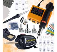 KIT DE ESTACIÓN DE SOLDADURA DE SOLDADURA 660W+ CORREDOR PARA PLÁSTICO DE CORREA DE MALLA