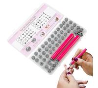 Kit de estampado de uñas, 8 modelos, accesorios de manicura recargables, cabezal de transferencia de silicona para principiantes, mujeres y niñas, uso diario, al aire libre, festivos, familia, hogar
