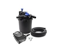 Kit de estanque - HELLOSHOP26 - 6000 litros - 11 vatios UVC - Bomba 6000 l/h - Manguera 5 m