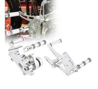 Kit De Estriberas Delanteras Aluminio para Motocicleta para Harley Softail Fat Boy Night Train Breakout Cross Bones 2000-2017