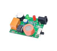 Kit de evaluación de sensores MQ-3 para detección de vapor con alarma de zumbador e indicador LED para circuitos aficionados