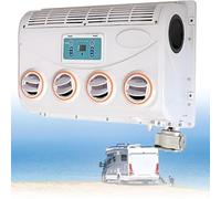 Kit de evaporador de aire acondicionado eléctrico para techo, 12 V CC para automóvil y RV, solución de refrigeración para vehículos